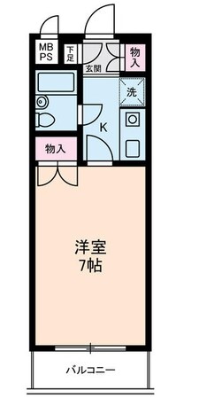 清瀬駅 徒歩14分 1階の物件間取画像